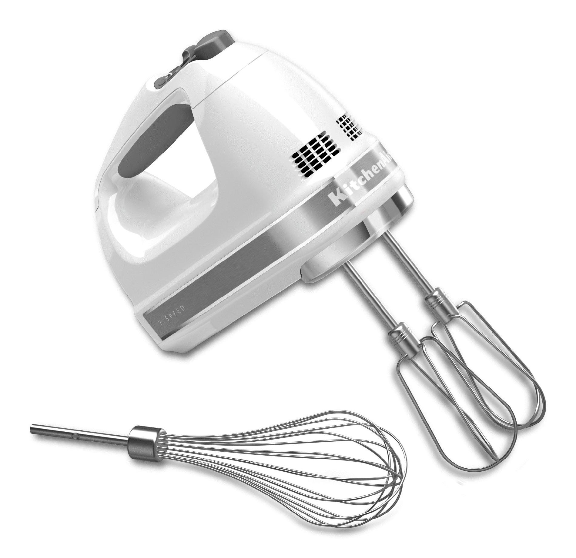 KitchenAid KHM7210WH0 7-Speed Hand Mixer