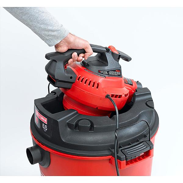 Craftsman 12008 16 gal. 6.5 HP Wet/Dry Vac Set with Detachable Blower