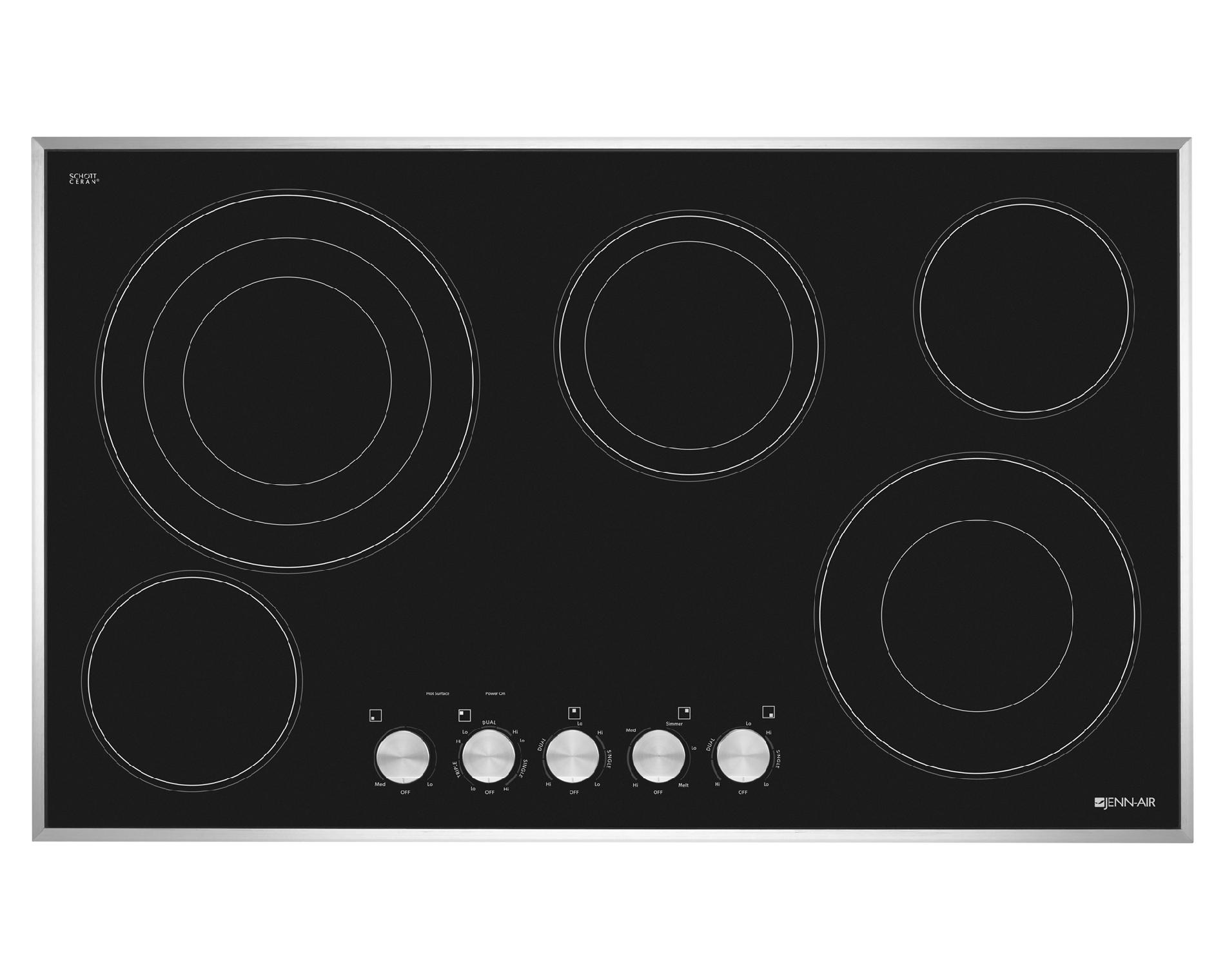 Jenn-Air JEC3536BS00 36" Electric Built-In Cooktop