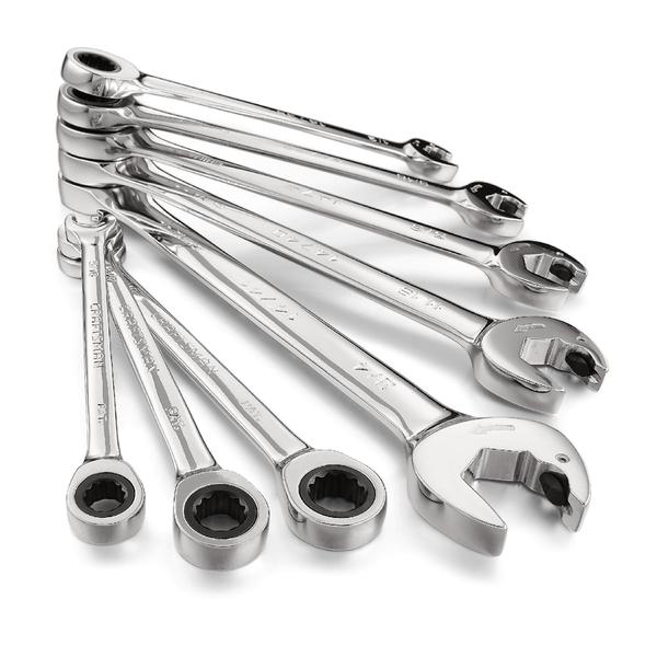 Craftsman 14755 8 pc. Inch Dual Ratcheting Wrench Set | Sears Hometown ...