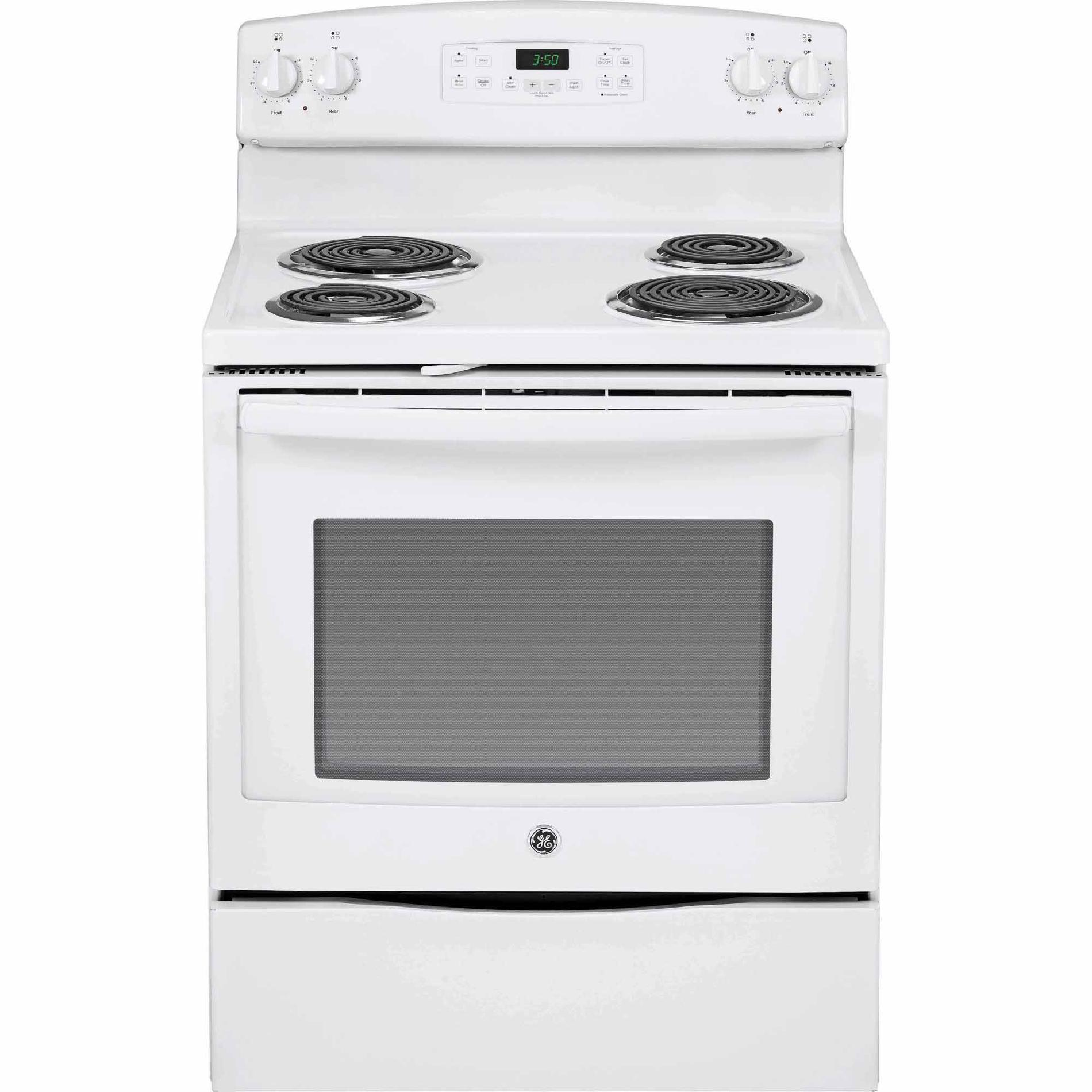 GE JB350DF1WW Electric Range