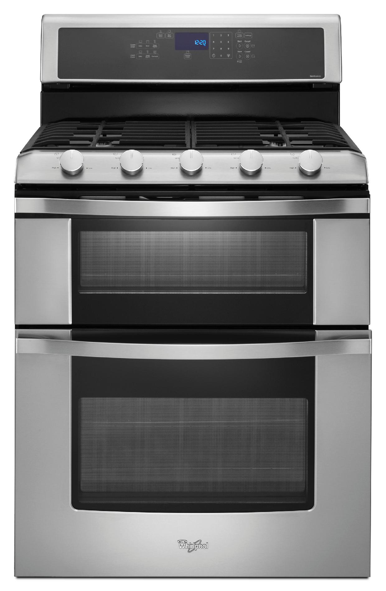 30" Gas Freestanding Range with Double Oven logo