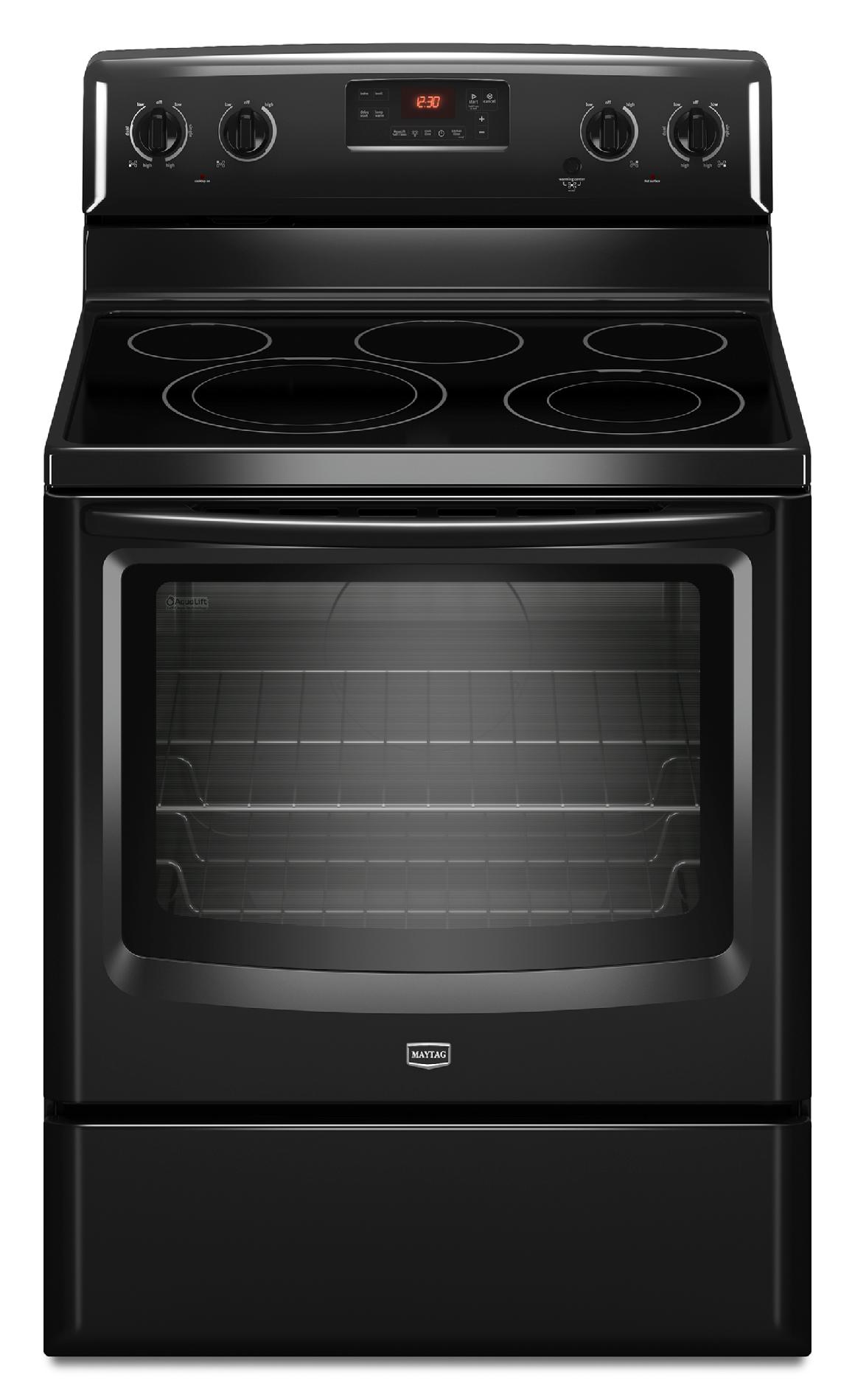 Maytag MER8680BB0 30" Electric Freestanding Range