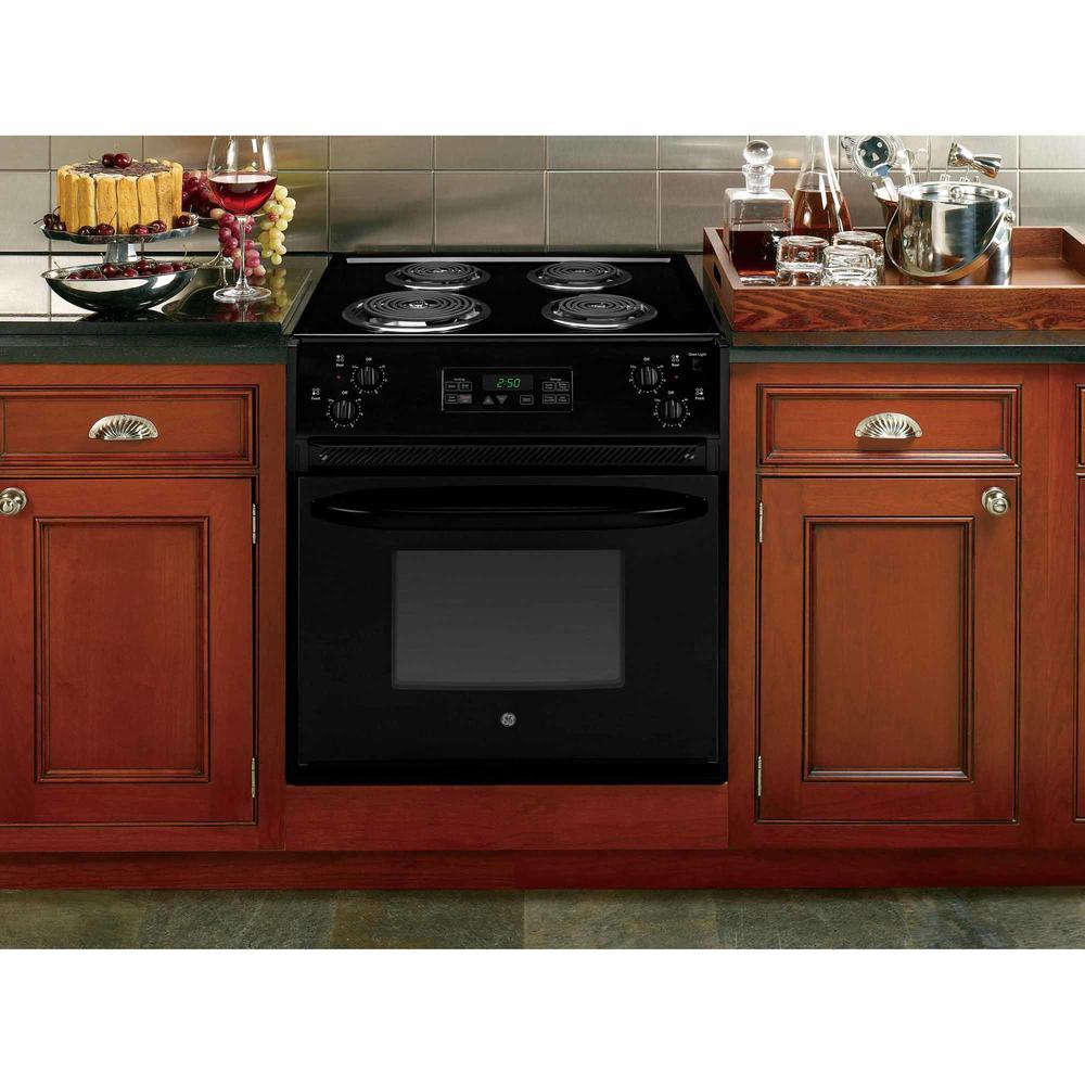 Ge Appliances Jm250dfbb 27 Drop In Electric Range Black