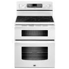 30" Electric Freestanding Range with Double Oven logo