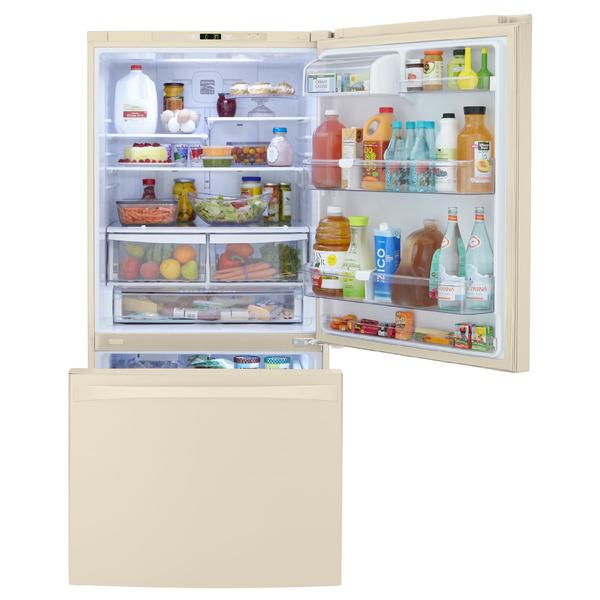 Kenmore Elite 79044 24.1 cu. ft. 33" BottomFreezer Refrigerator Bisque Sears Hometown Stores