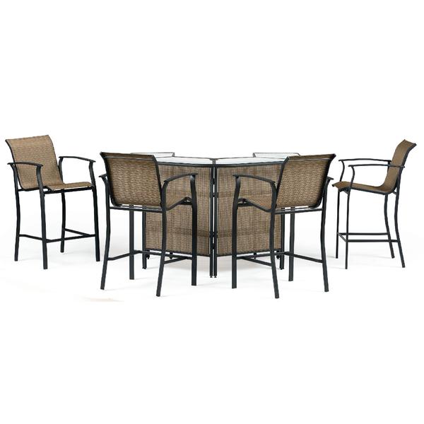 Garden Oasis SSI139NBSET Harrison 5 pc. Outdoor Bar Set Sears Hometown Stores