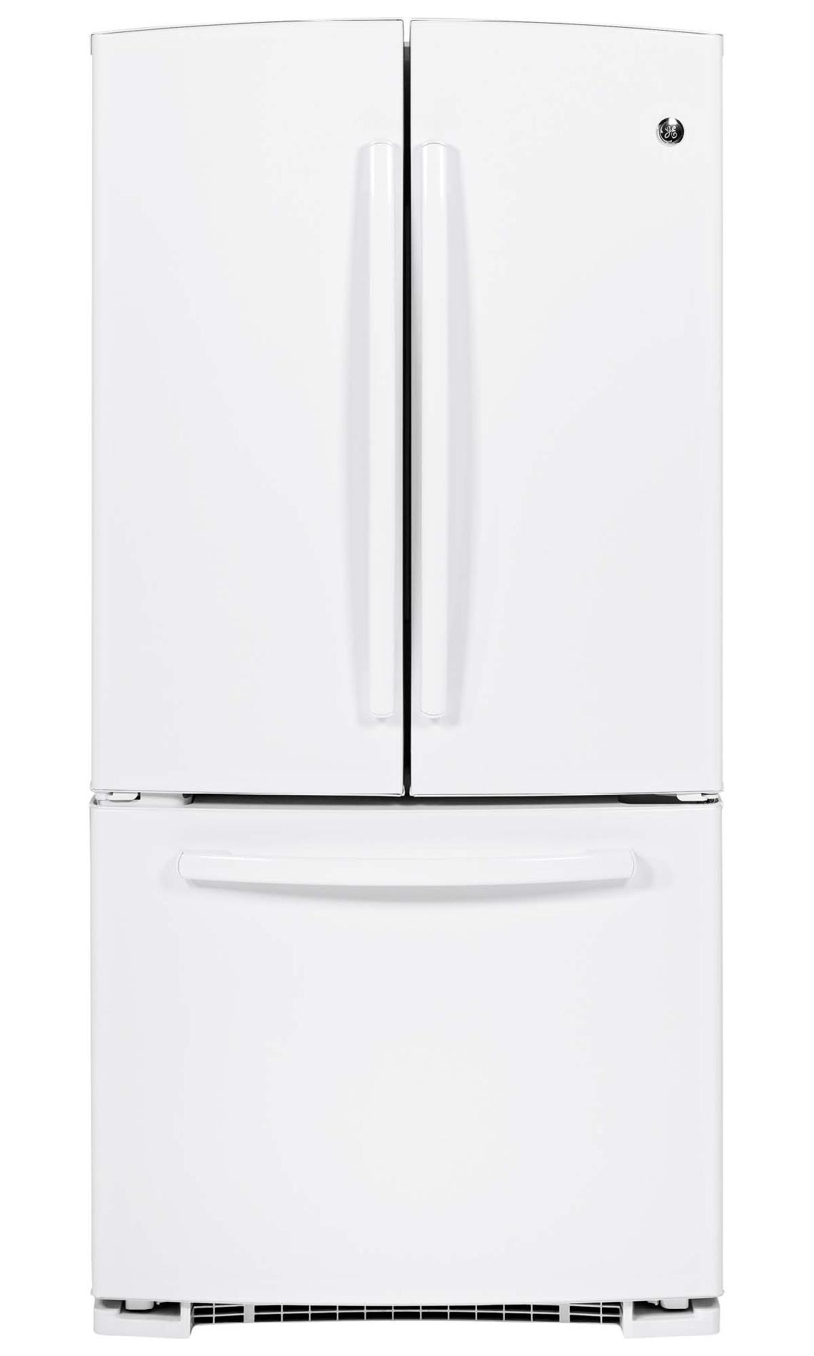 GE GNE22GGEBFWW Bottom-Mount Refrigerator