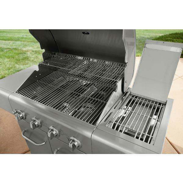 Kenmore 7200830A 4 Burner Gas Stainless Steel Grill with Searing Side