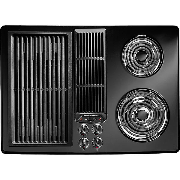 Jenn Air Jed8130adb 30 Electric Downdraft Cooktop With Grill And