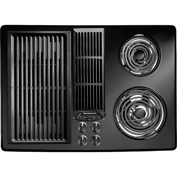 Jenn Air Jed8130adb 30 Electric Downdraft Cooktop With Grill And