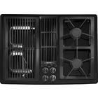 30" Gas Built-In Downdraft Cooktop logo