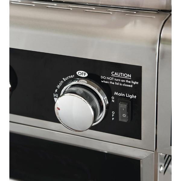 Kenmore S3218ANB 5Burner Gas Grill with Ceramic Searing & Rotisserie