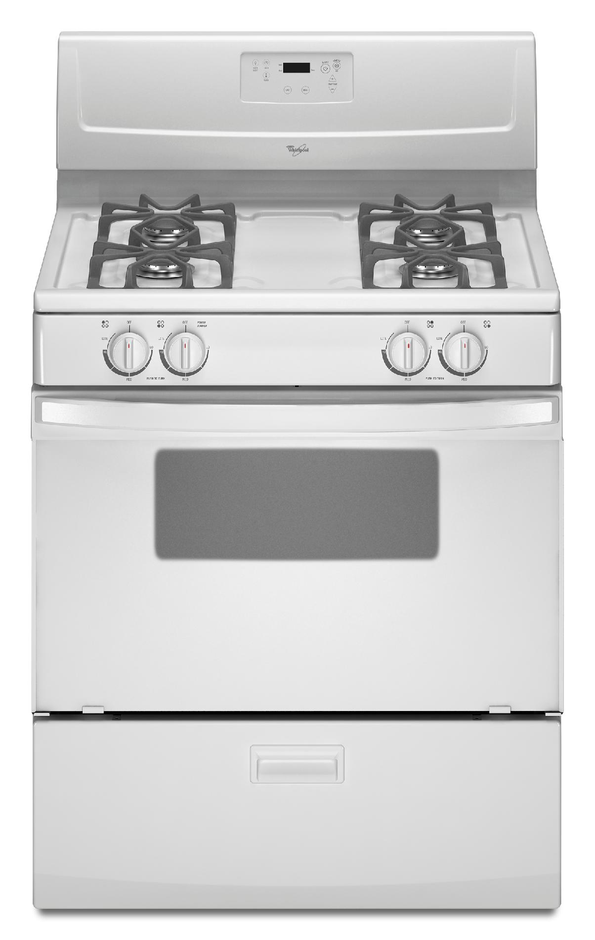 Whirlpool WFG114SWQ0 30" Gas Freestanding Range