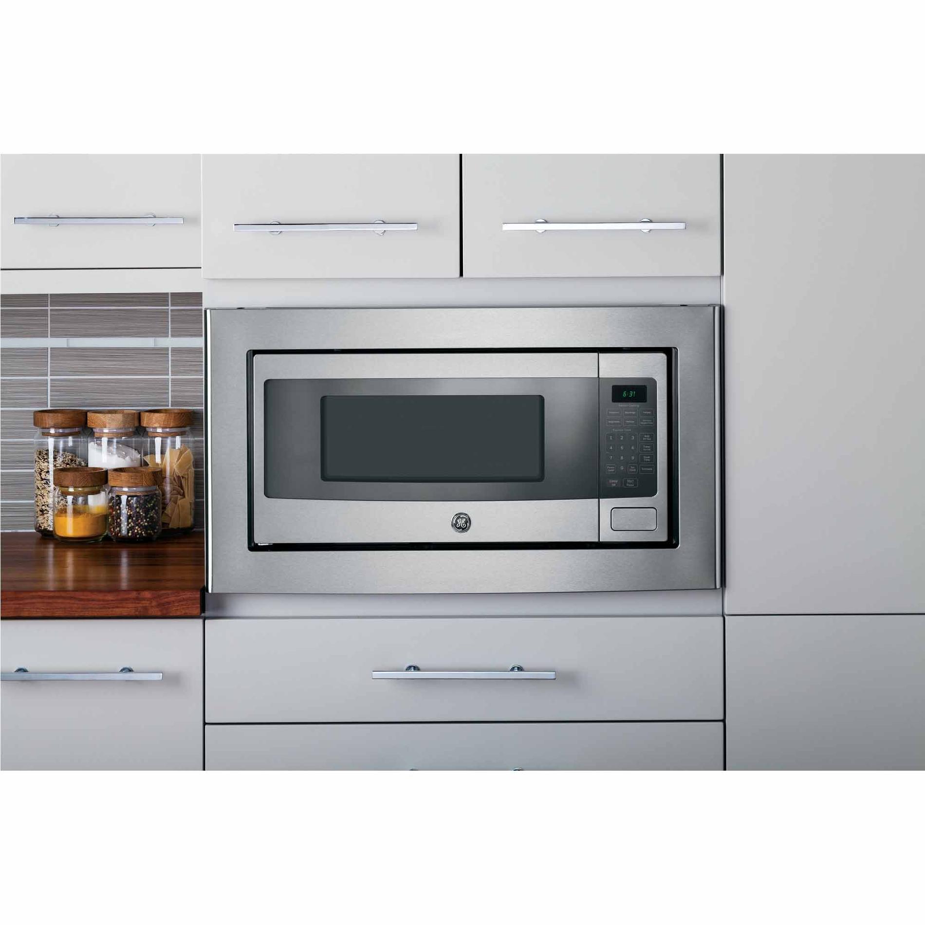 Ge Profile Series Pem31sfss 1 1 Cu Ft Countertop Microwave