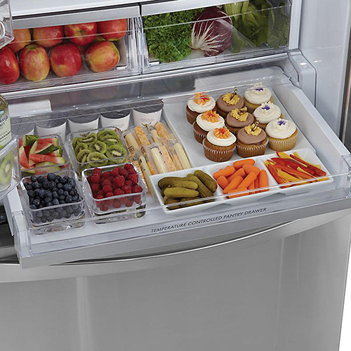 Kenmore Elite 79042 24 1 Cu Ft Bottom Freezer Refrigerator White Kenmore