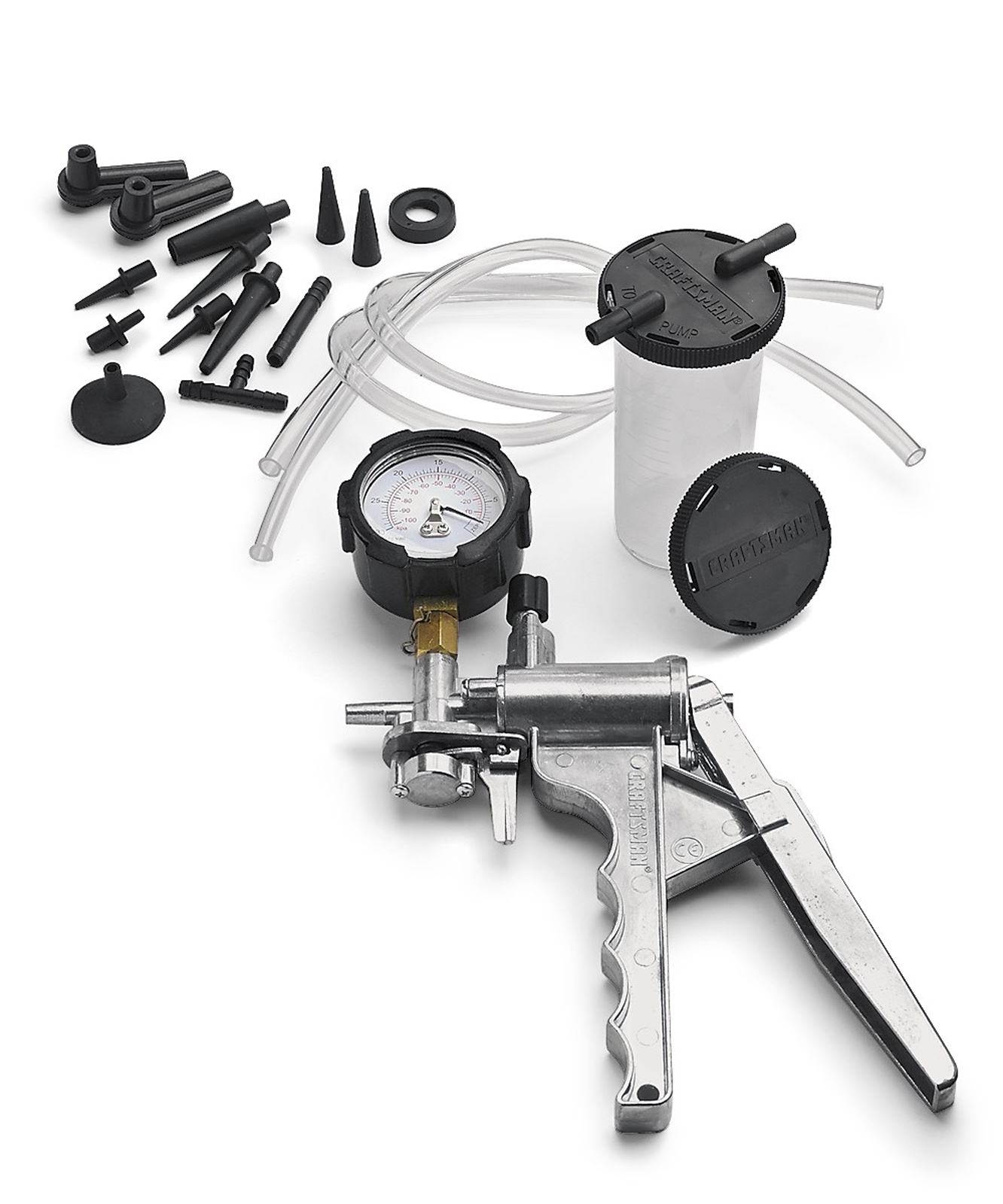 Details about   US 2 In 1 Brake Bleeder&Vacuum Pump Gauge Test Tuner Kit Tools DIY Hand Tools 