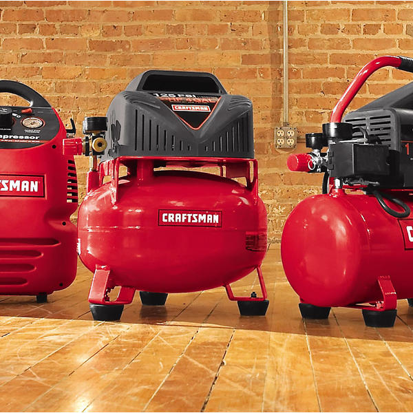 Craftsman 15215 4 Gallon 0.75 HP OilFree Pancake Air Compressor 125