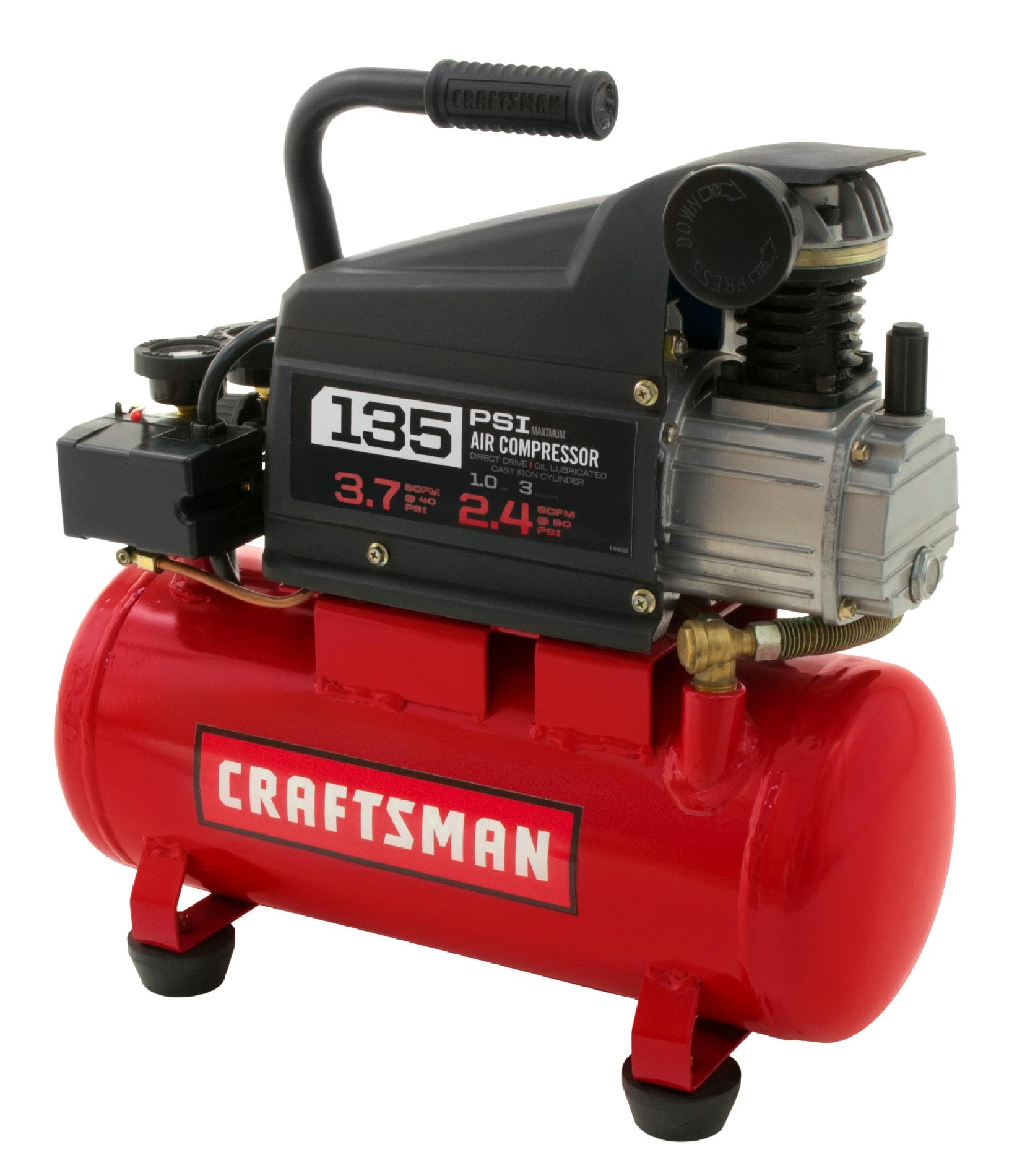 craftsman portable air compressor