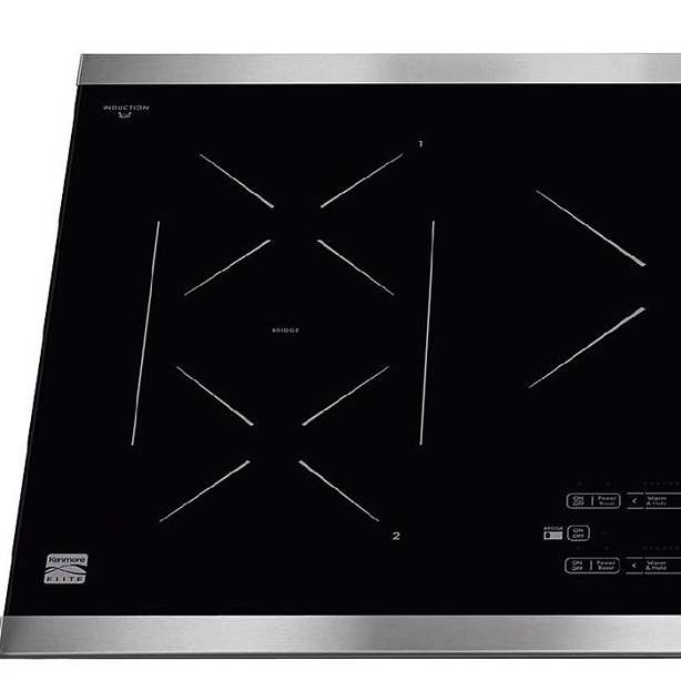 Kenmore Elite 43920 36 Induction Cooktop Stainless Steel Kenmore