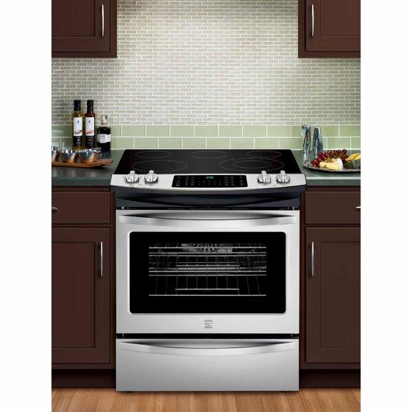 Kenmore 42543 4.6 cu. ft. SlideIn Electric Range Stainless Steel