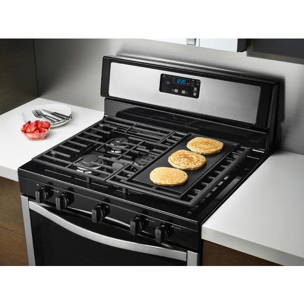 Whirlpool WFG505M0BS 5.1 cu. ft. Gas Range w/ Griddle Stainless Steel