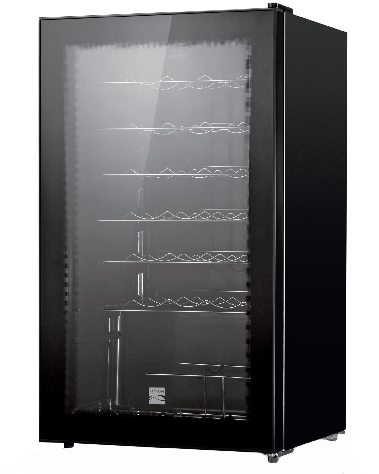 Kenmore 99269 33 Bottle Wine Chiller Black