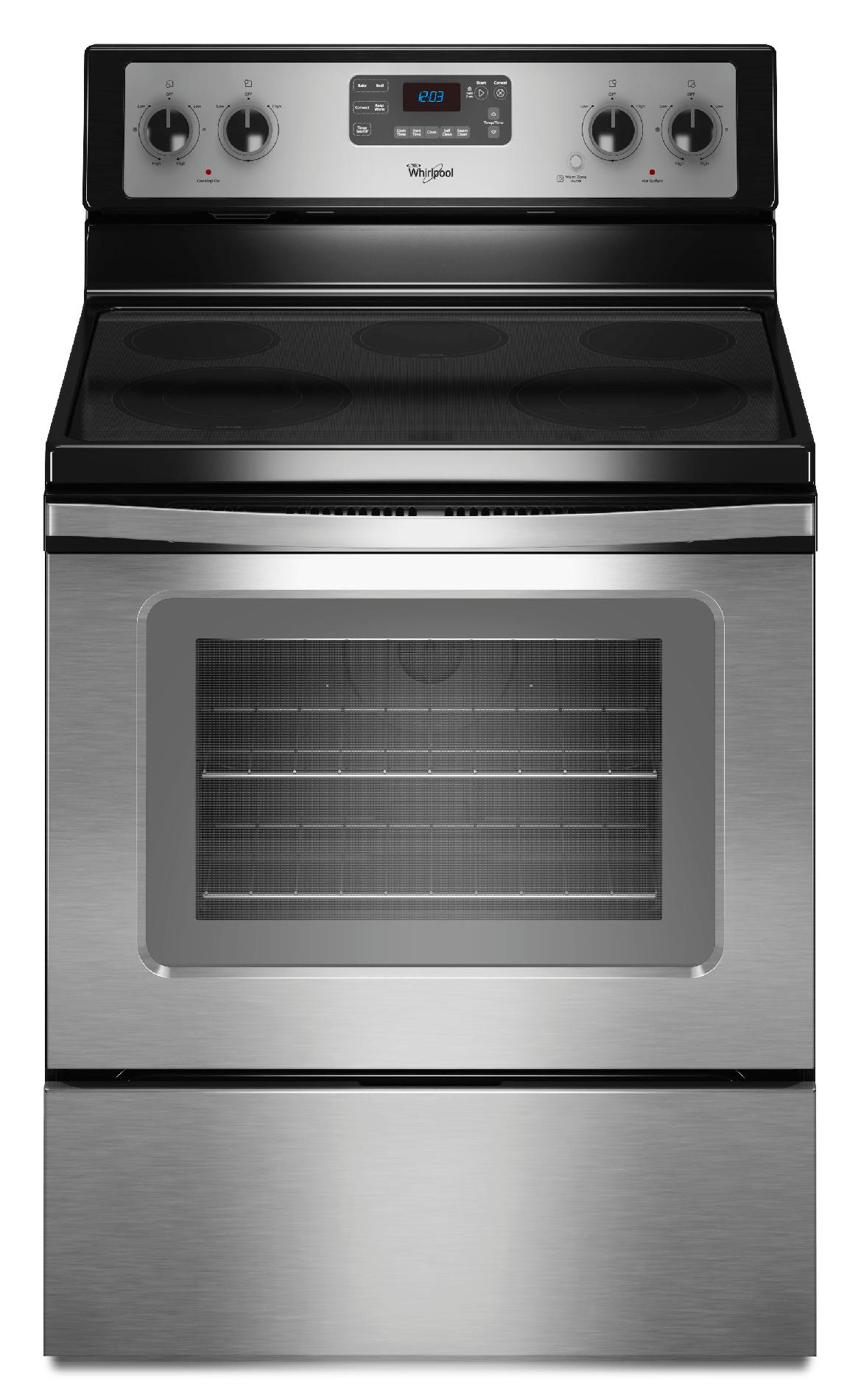 Whirlpool WFE524CLBS0 30" Electric Freestanding Range