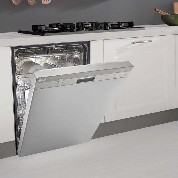 Lg Lds5774st 24 Semi Integrated Dishwasher W Height Adjustable